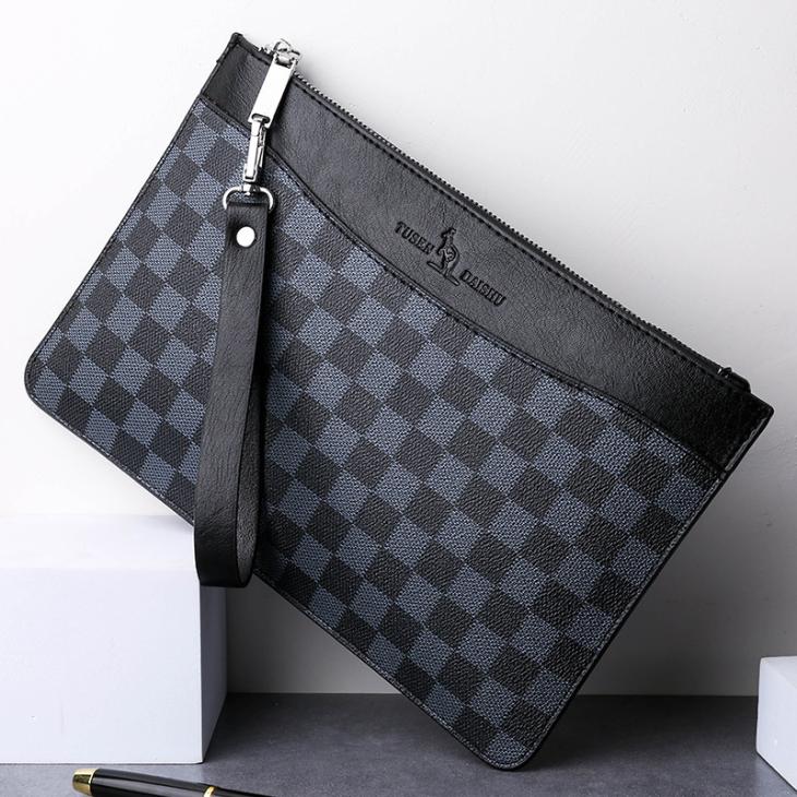 Mini Sacs Homme | Pochette plate FF jacquard moyen format Homme Homme